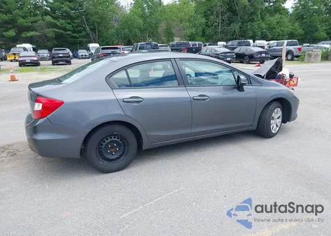 2012 Honda Civic Lx from USA, damaged, VIN 2HGFB2F50CH558046